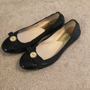 Michael Kors Black Ballet Flats - Size 7